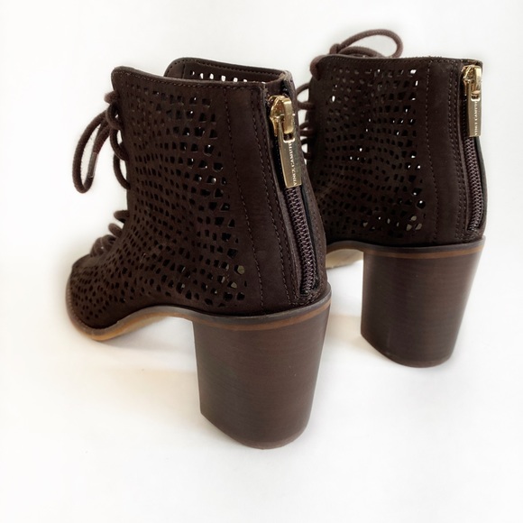 Vince Camuto Vince Tie Up Heels | Brown | Size 9 - Picture 2 of 6